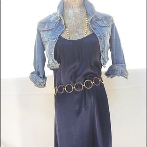 Obey low back slip dress